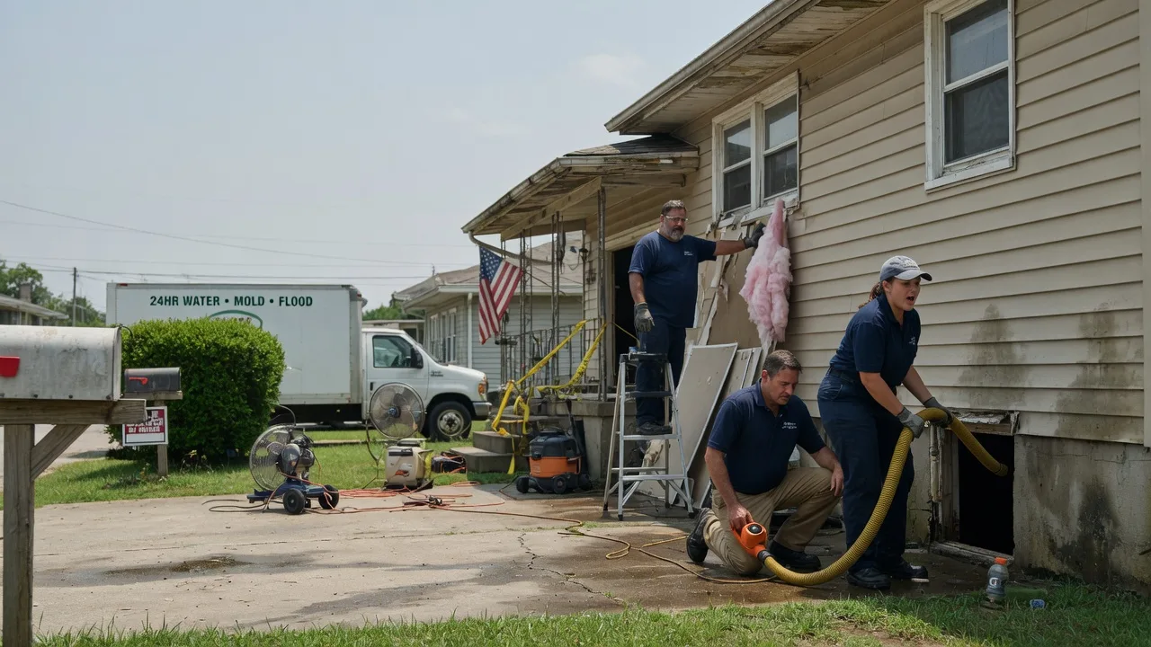 Water Damage Repair in Mertens, TX near me